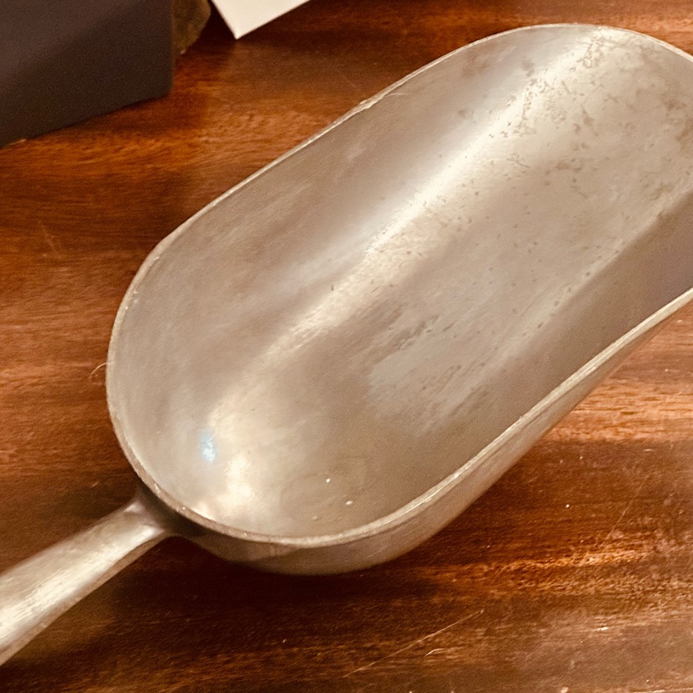 Silver 12oz Utility Scoop